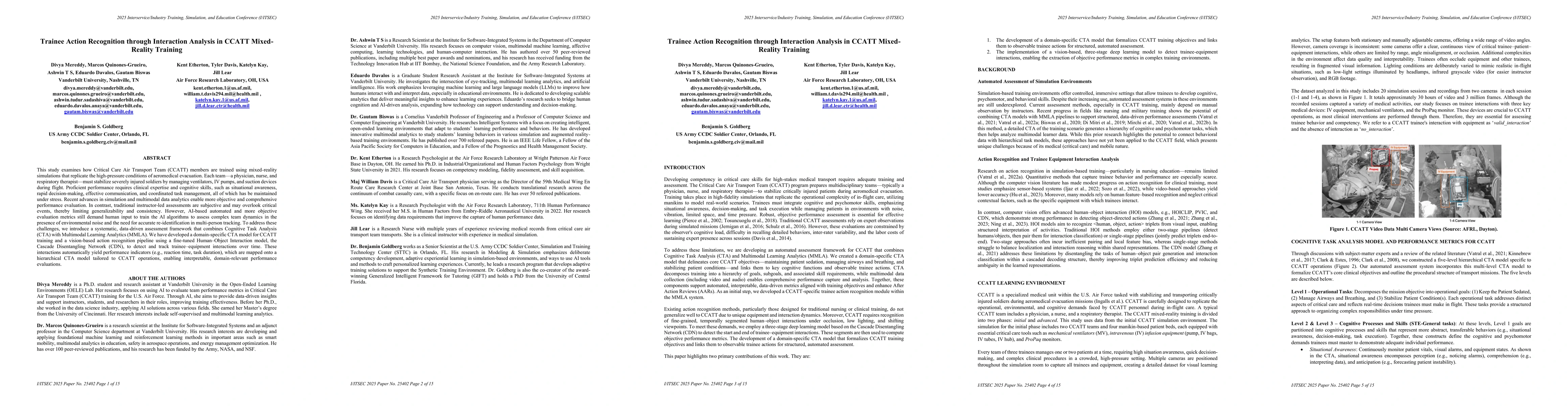 Thumbnail for Trainee Action Recognition through Interaction Analysis in CCATT
  Mixed-Reality Training