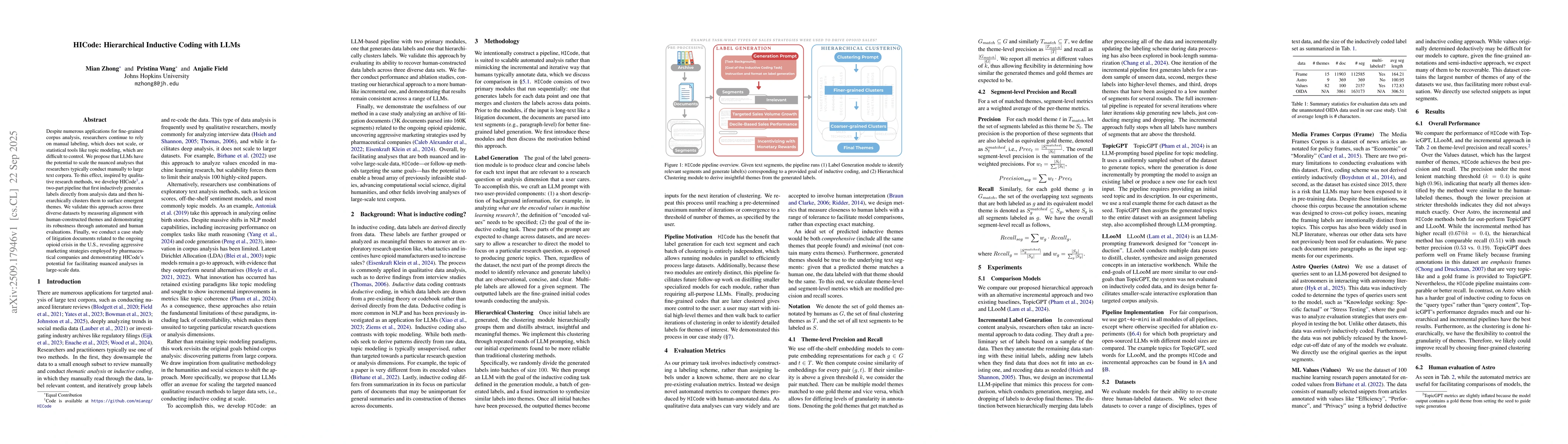 Thumbnail for HICode: Hierarchical Inductive Coding with LLMs
