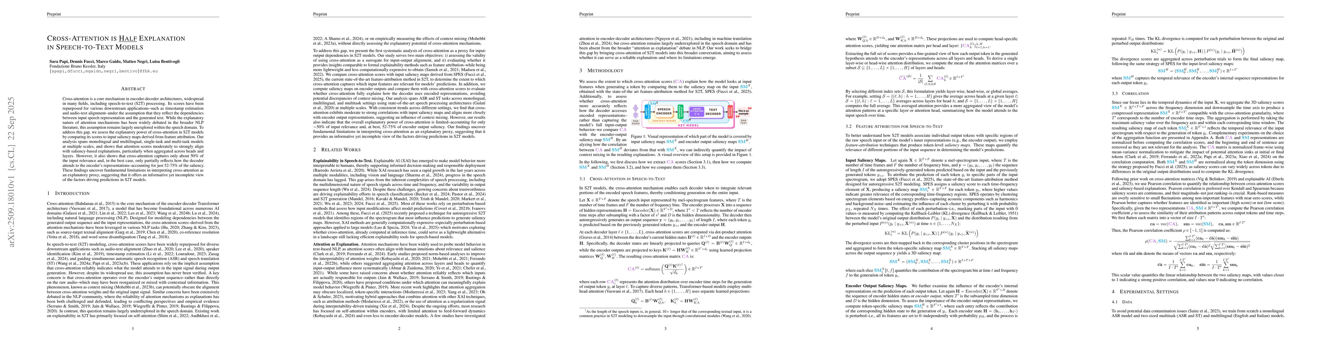 Thumbnail for Cross-Attention is Half Explanation in Speech-to-Text Models