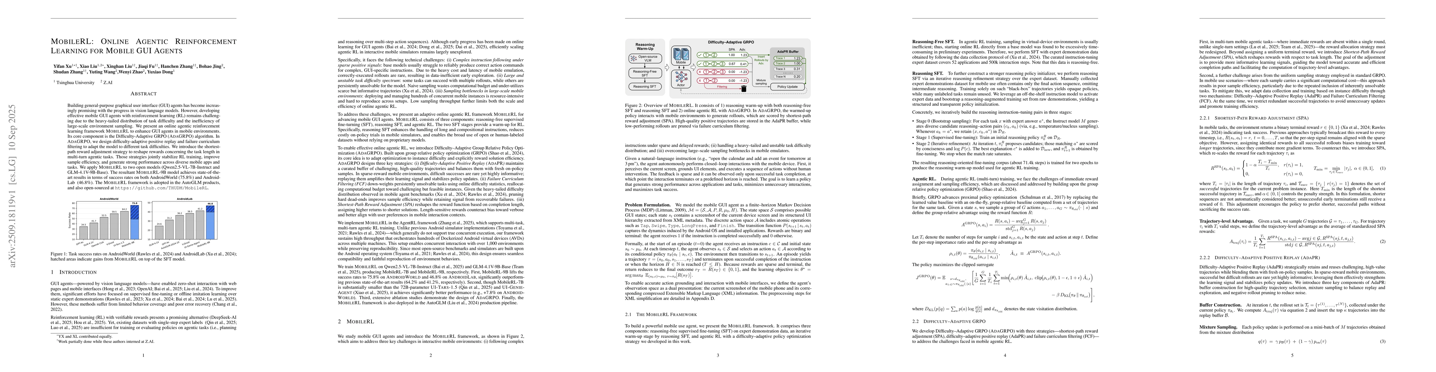 Thumbnail for MobileRL: Online Agentic Reinforcement Learning for Mobile GUI Agents