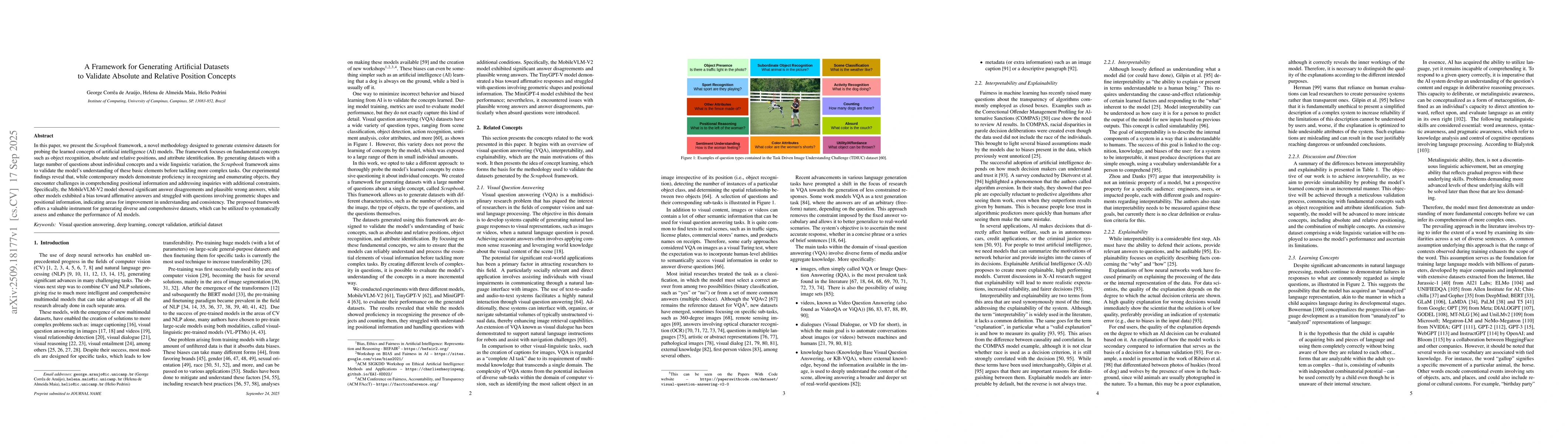 Thumbnail for A Framework for Generating Artificial Datasets to Validate Absolute and
  Relative Position Concepts