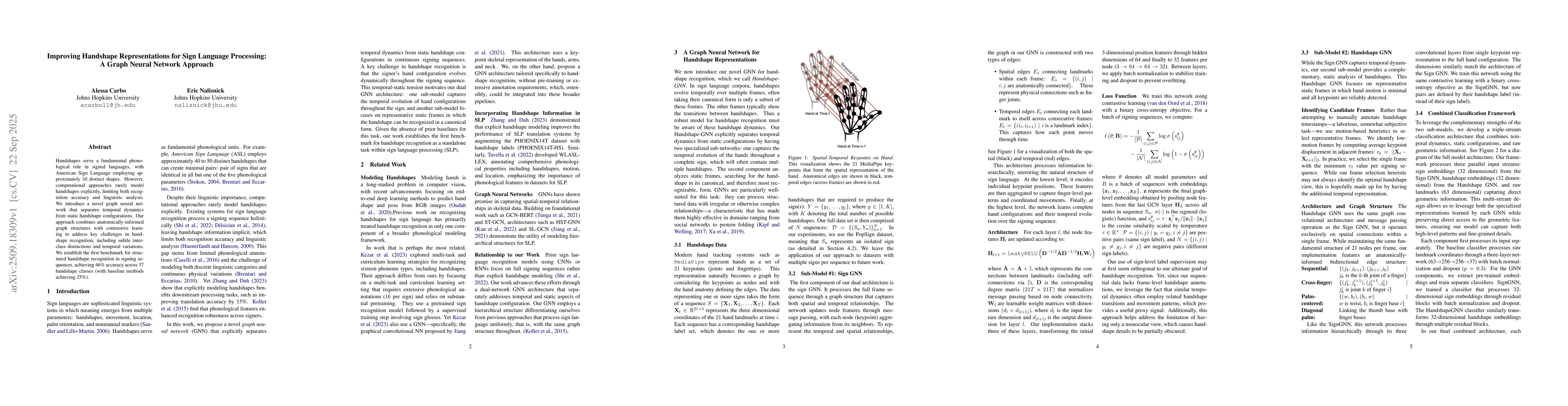 Thumbnail for Improving Handshape Representations for Sign Language Processing: A
  Graph Neural Network Approach