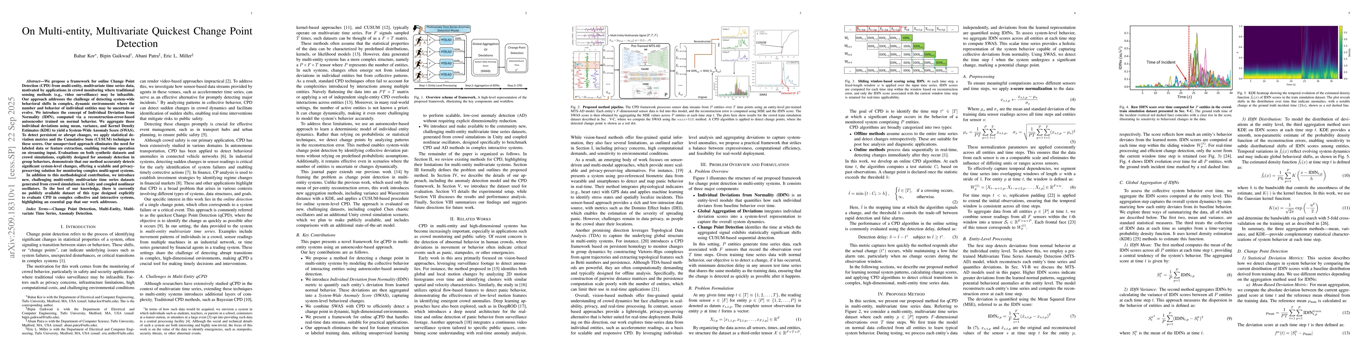Thumbnail for On Multi-entity, Multivariate Quickest Change Point Detection