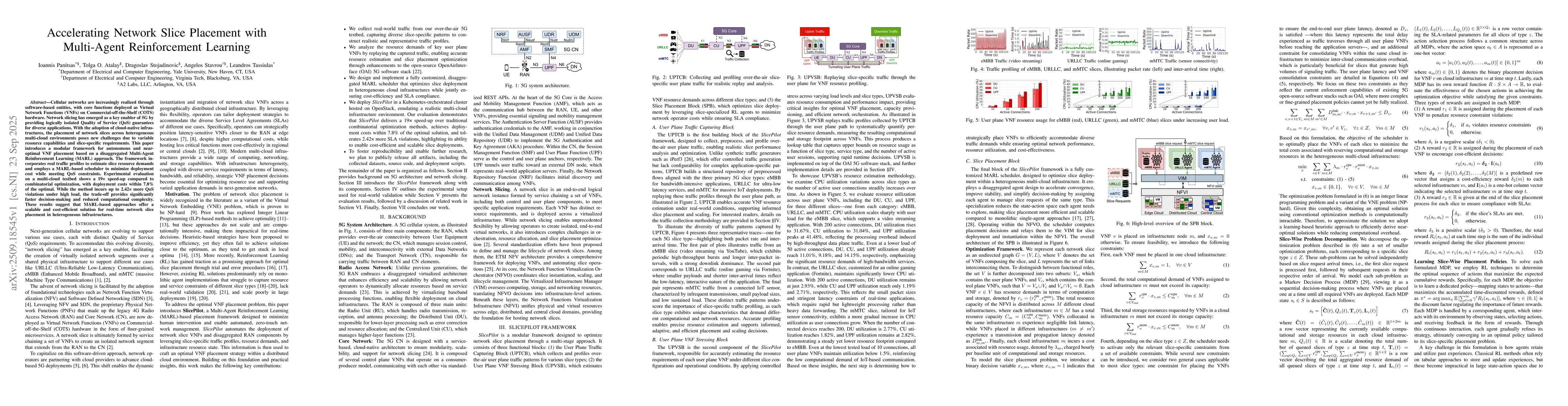 Thumbnail for Accelerating Network Slice Placement with Multi-Agent Reinforcement
  Learning