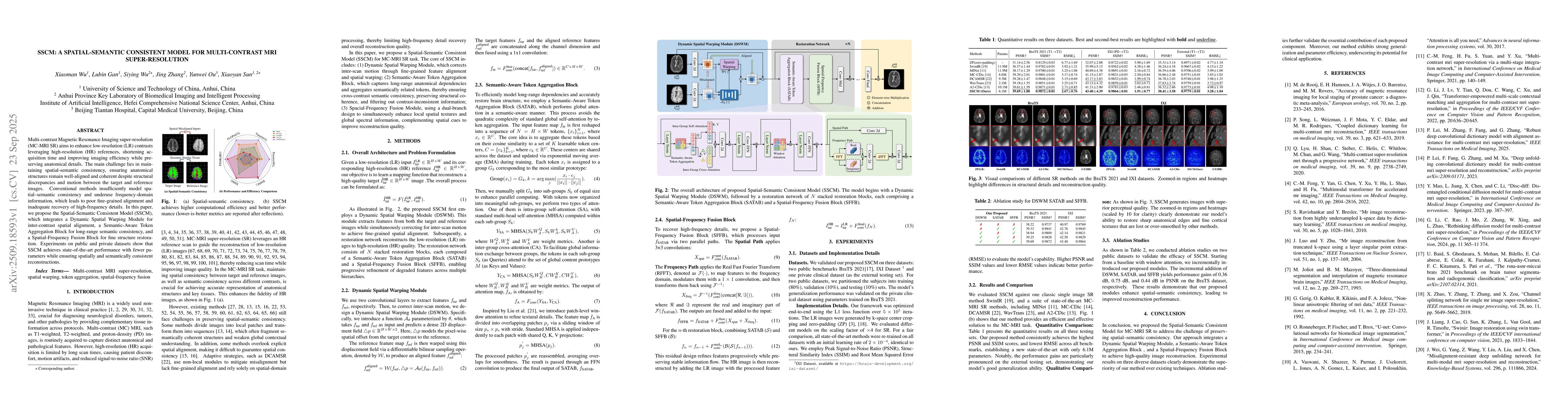 Thumbnail for SSCM: A Spatial-Semantic Consistent Model for Multi-Contrast MRI
  Super-Resolution