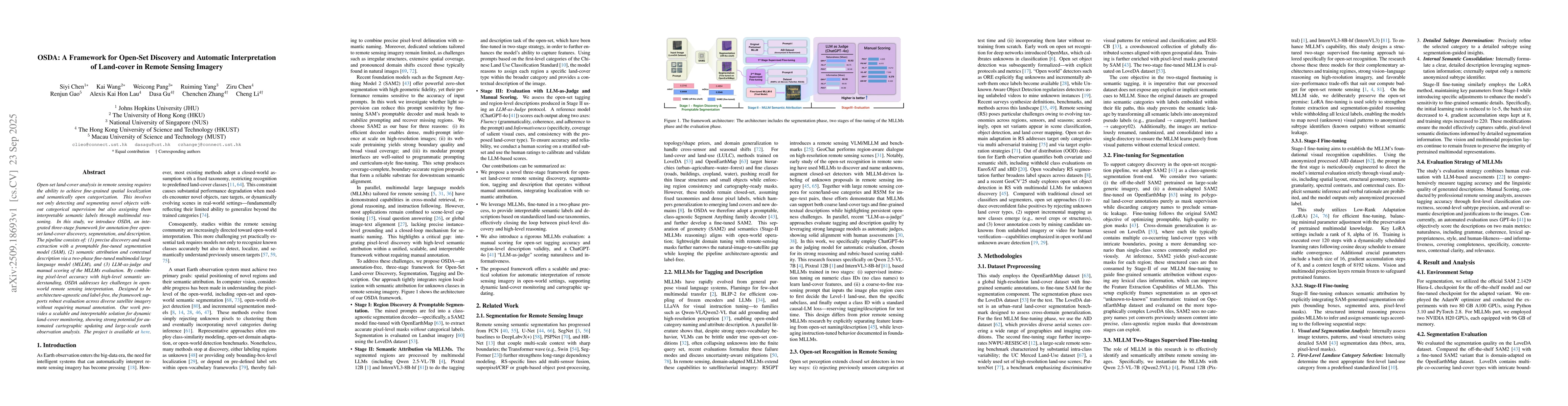 Thumbnail for OSDA: A Framework for Open-Set Discovery and Automatic Interpretation of
  Land-cover in Remote Sensing Imagery