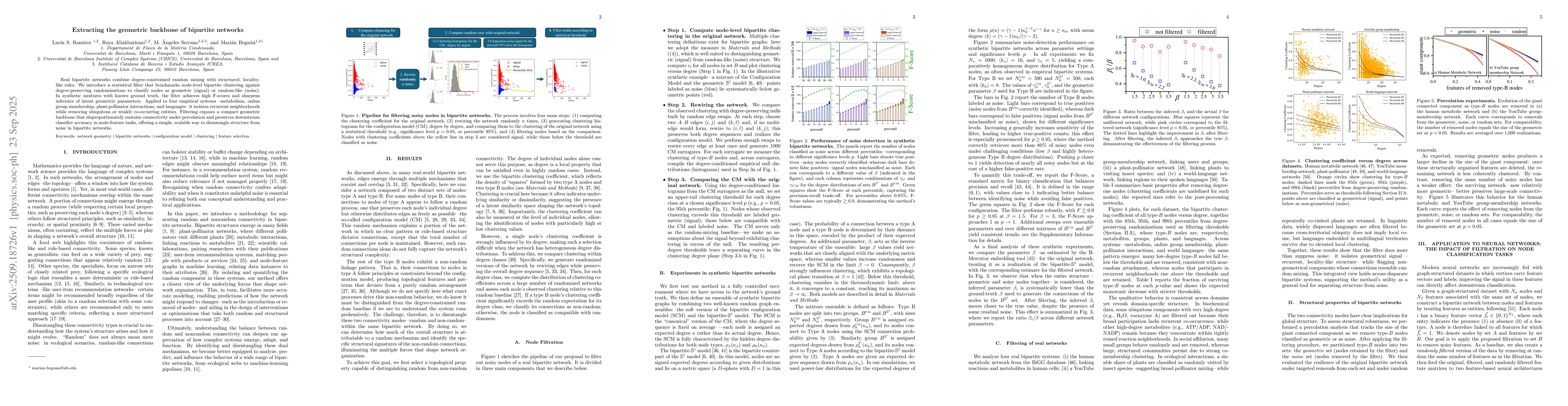 Thumbnail for Extracting the geometric backbone of bipartite networks