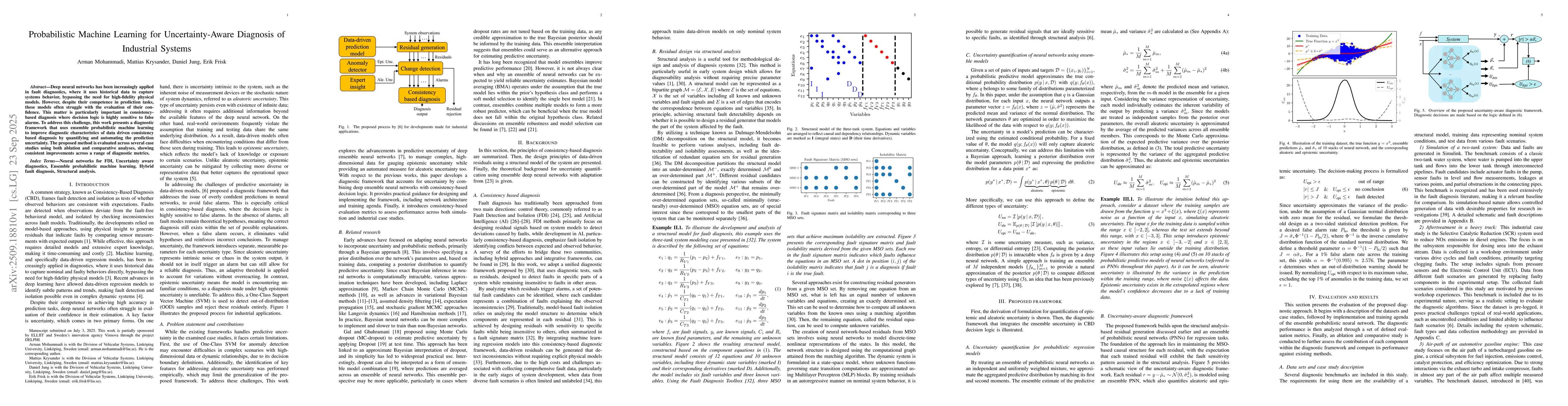 Thumbnail for Probabilistic Machine Learning for Uncertainty-Aware Diagnosis of
  Industrial Systems