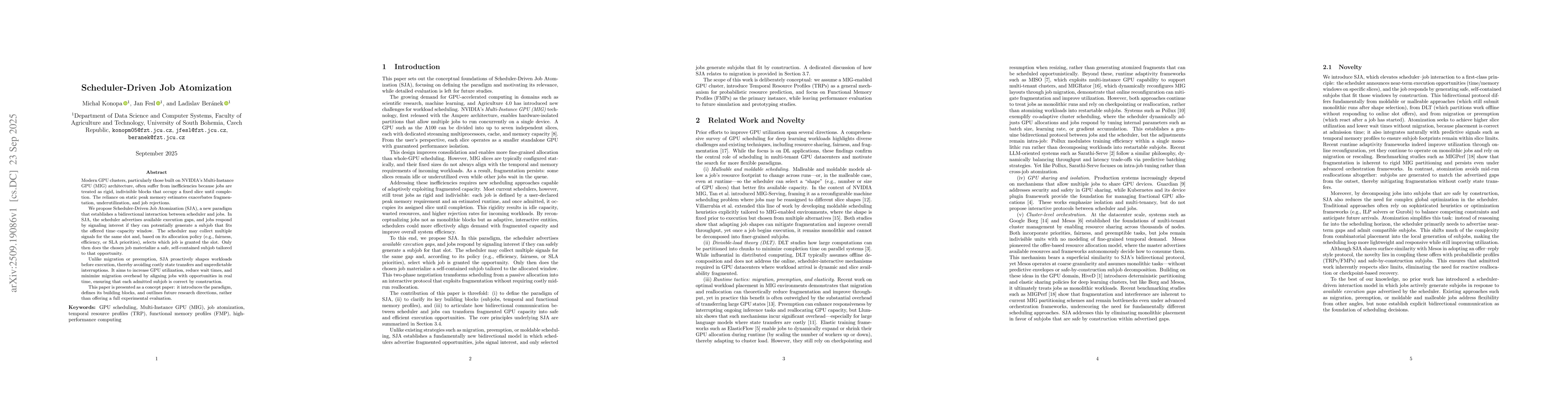 Thumbnail for Scheduler-Driven Job Atomization