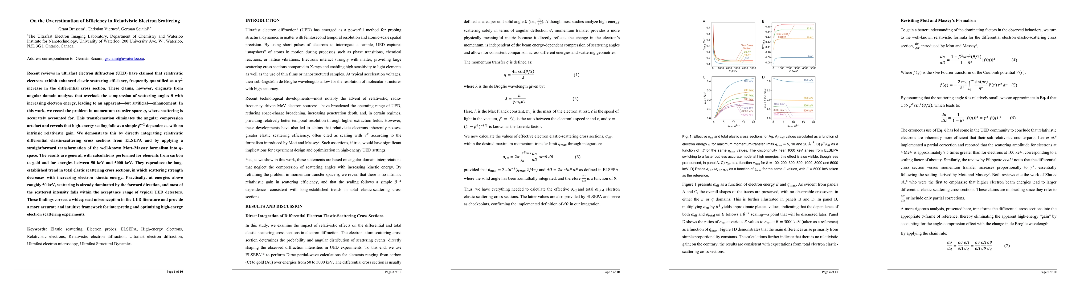 Thumbnail for On the Overestimation of Efficiency in Relativistic Electron Scattering