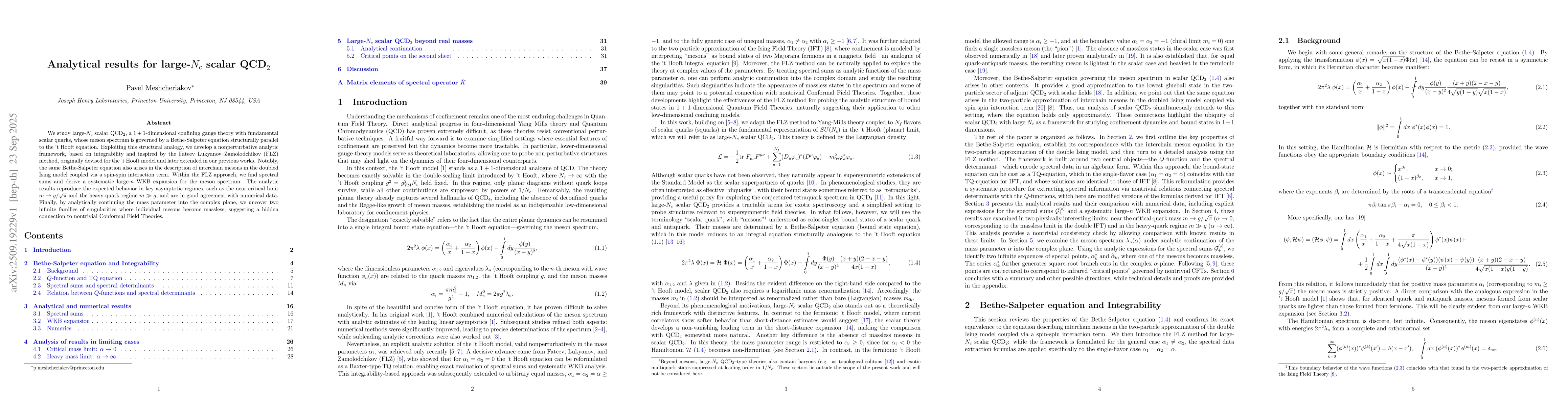 Thumbnail for Analytical results for large-$N_c$ scalar QCD$_2$