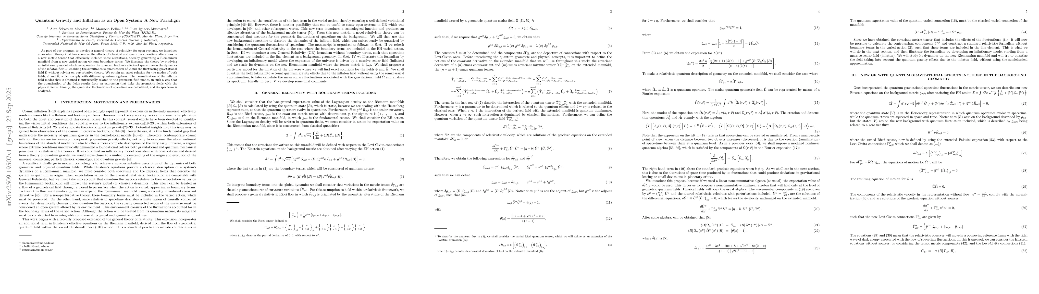 Thumbnail for Quantum Gravity and Inflation as an Open System: A New Paradigm