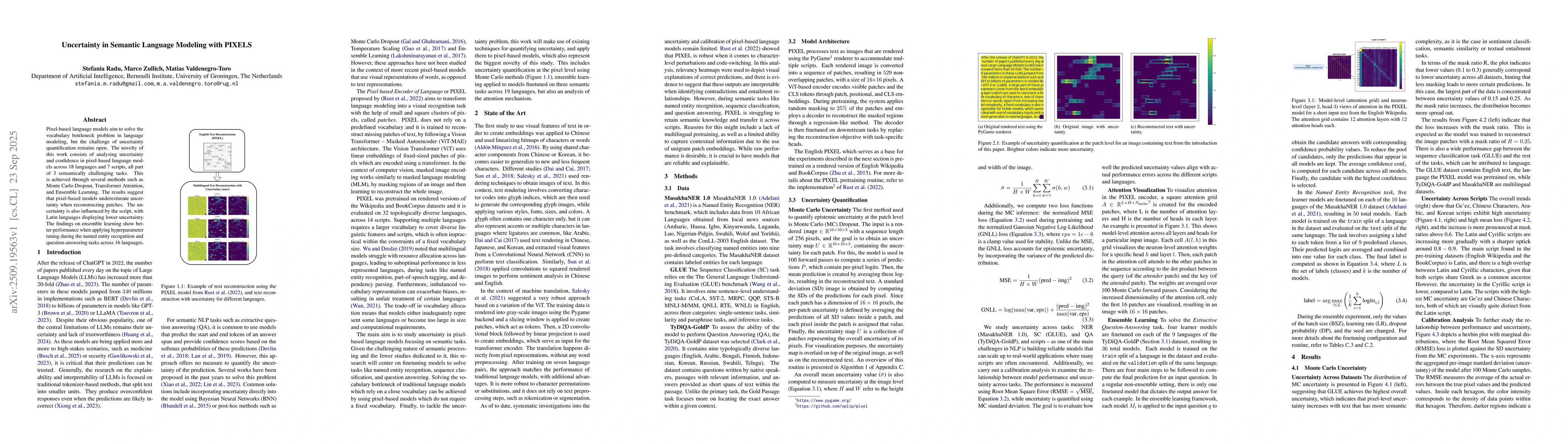Thumbnail for Uncertainty in Semantic Language Modeling with PIXELS