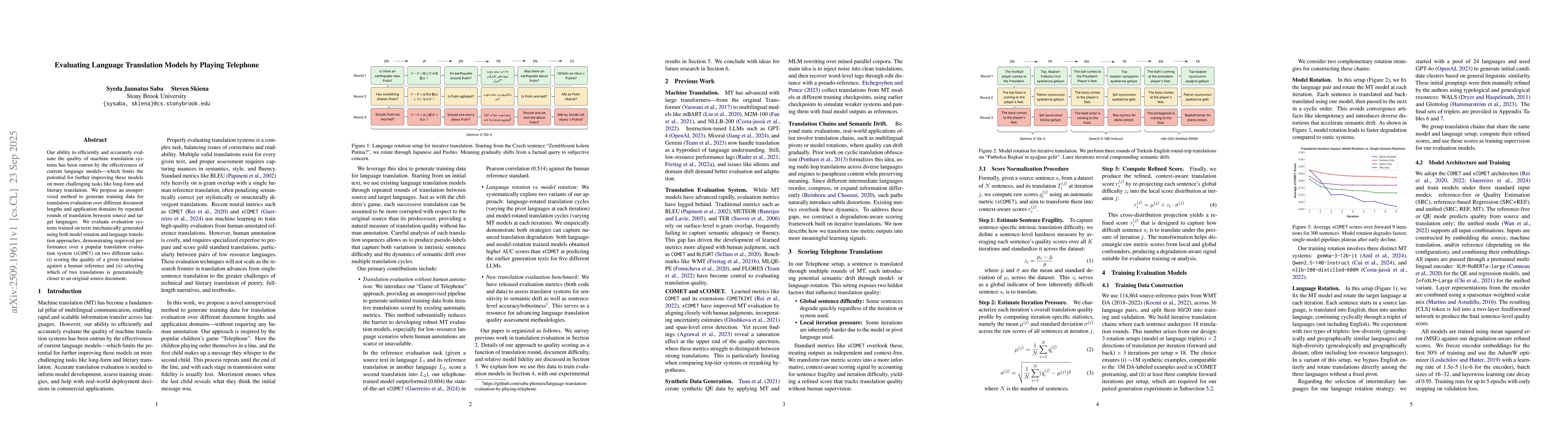 Thumbnail for Evaluating Language Translation Models by Playing Telephone