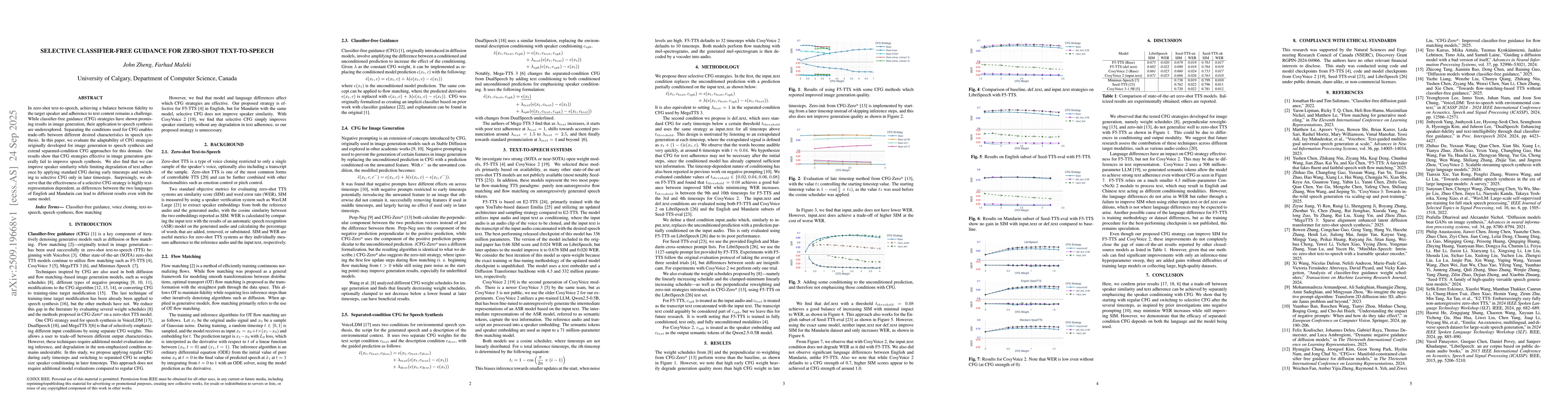 Thumbnail for Selective Classifier-free Guidance for Zero-shot Text-to-speech
