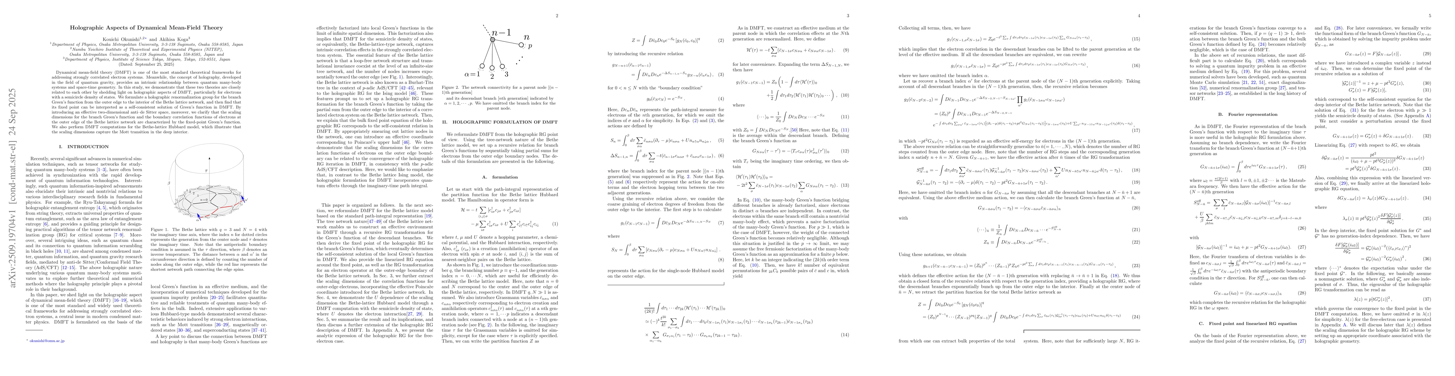 Thumbnail for Holographic Aspects of Dynamical Mean-Field Theory