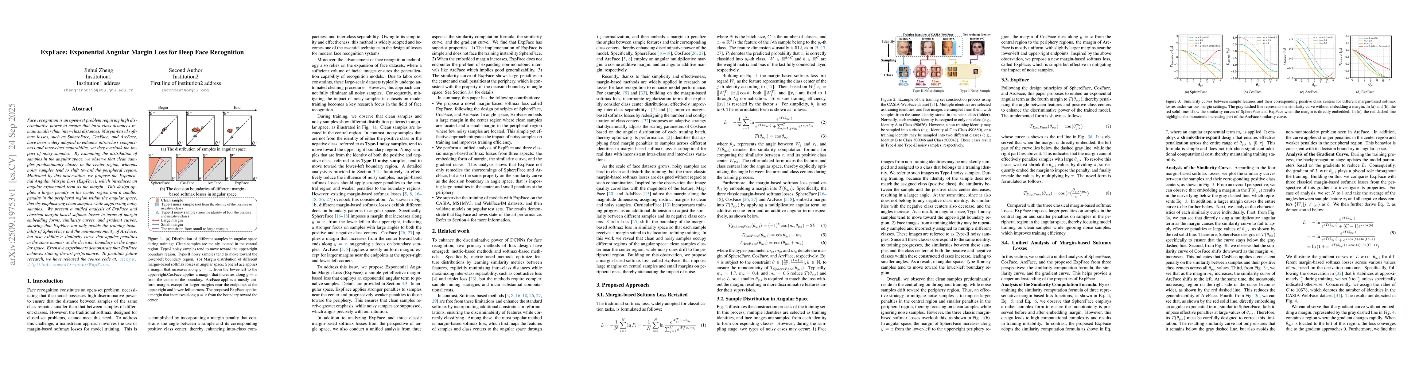 Thumbnail for ExpFace: Exponential Angular Margin Loss for Deep Face Recognition