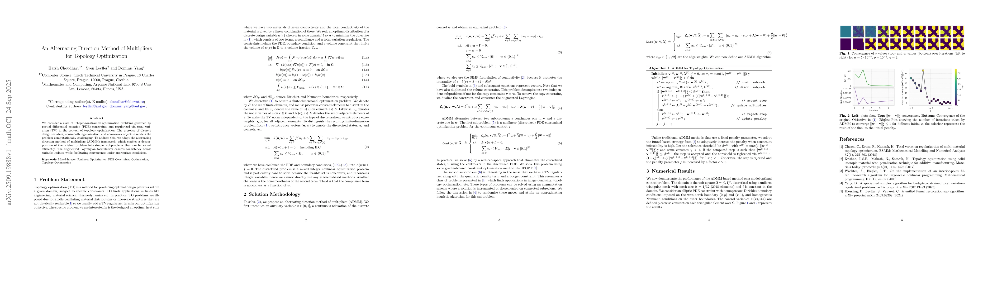 Thumbnail for An Alternating Direction Method of Multipliers for Topology Optimization