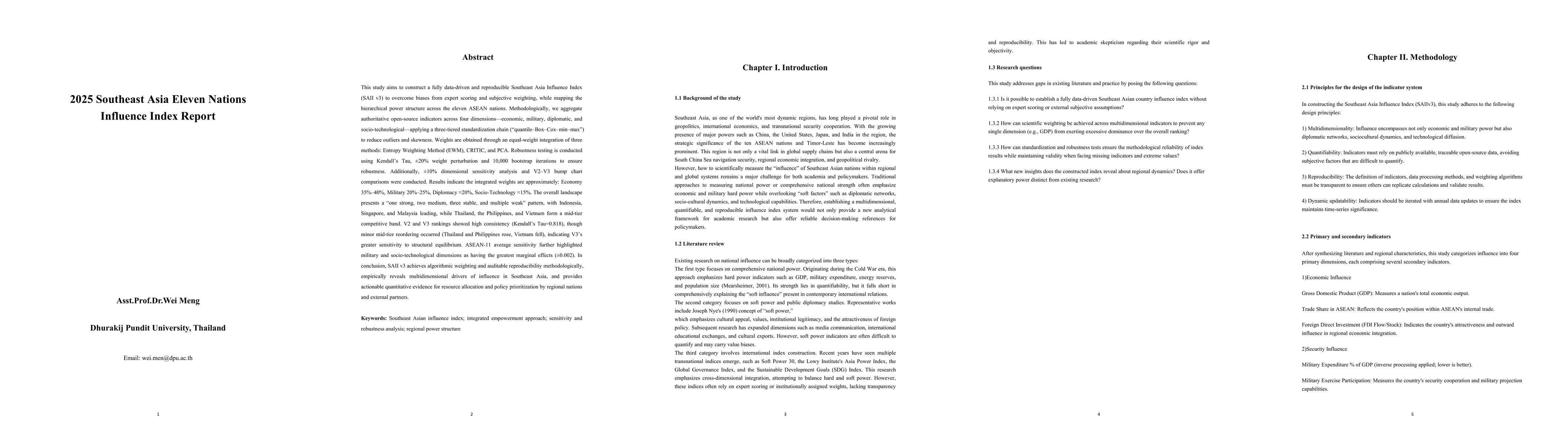 Thumbnail for 2025 Southeast Asia Eleven Nations Influence Index Report