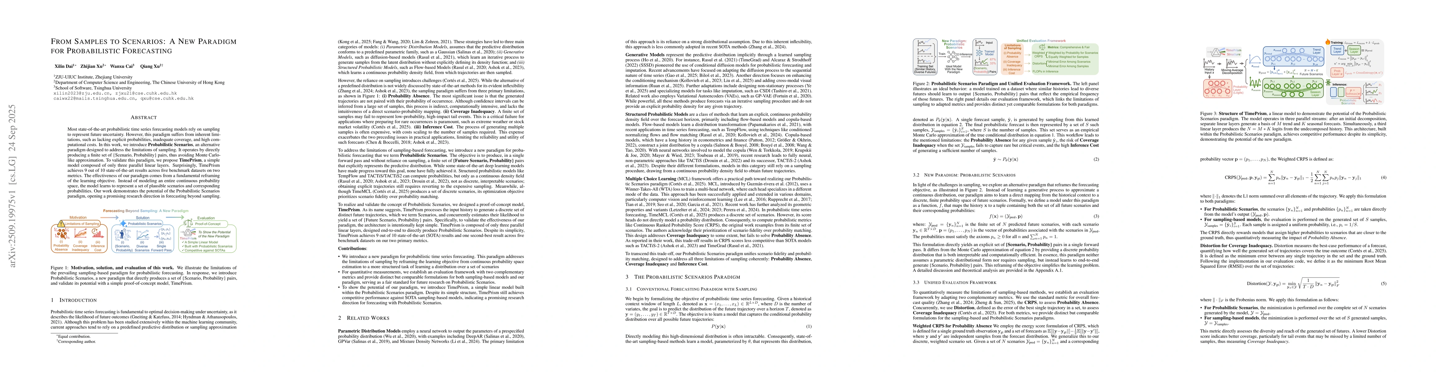 Thumbnail for From Samples to Scenarios: A New Paradigm for Probabilistic Forecasting