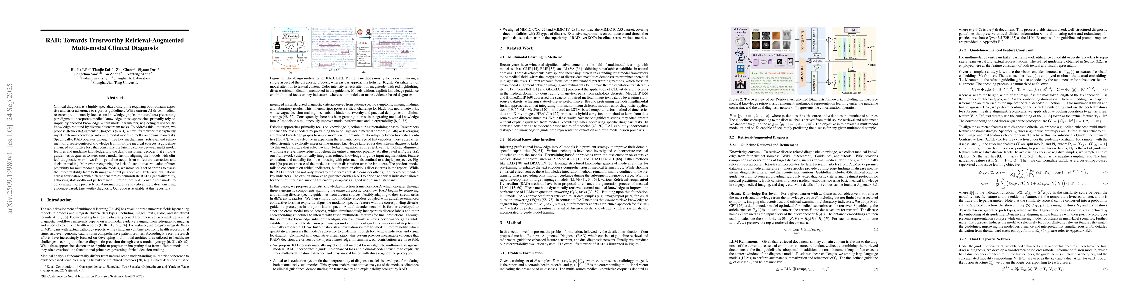 Thumbnail for RAD: Towards Trustworthy Retrieval-Augmented Multi-modal Clinical
  Diagnosis