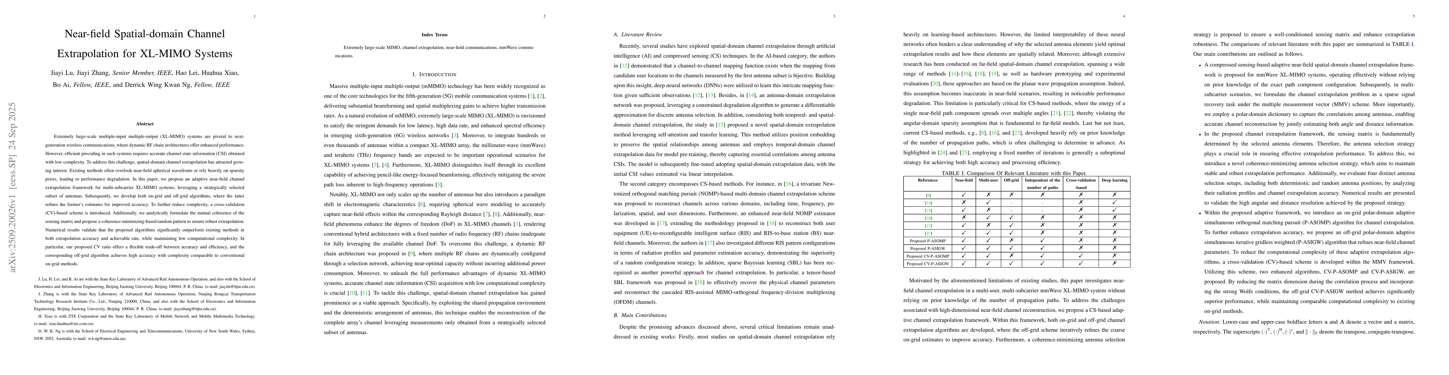 Thumbnail for Near-field Spatial-domain Channel Extrapolation for XL-MIMO Systems
