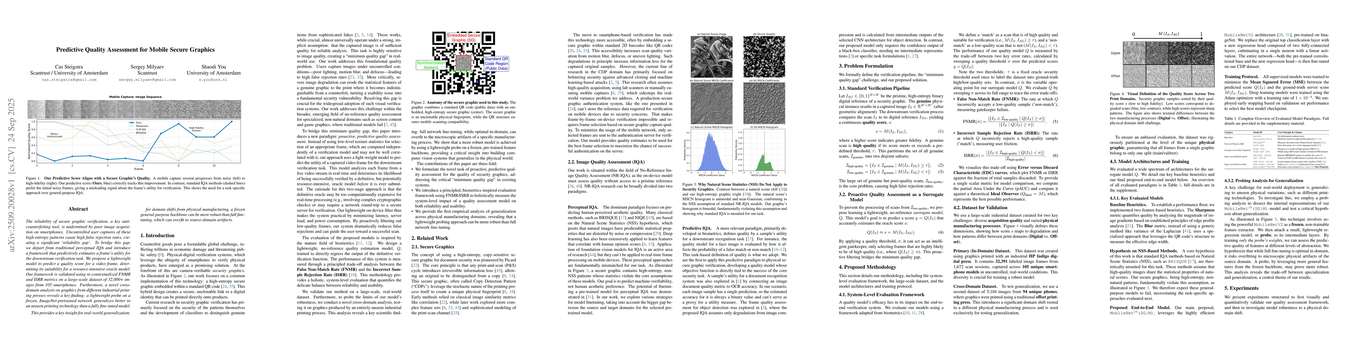 Thumbnail for Predictive Quality Assessment for Mobile Secure Graphics