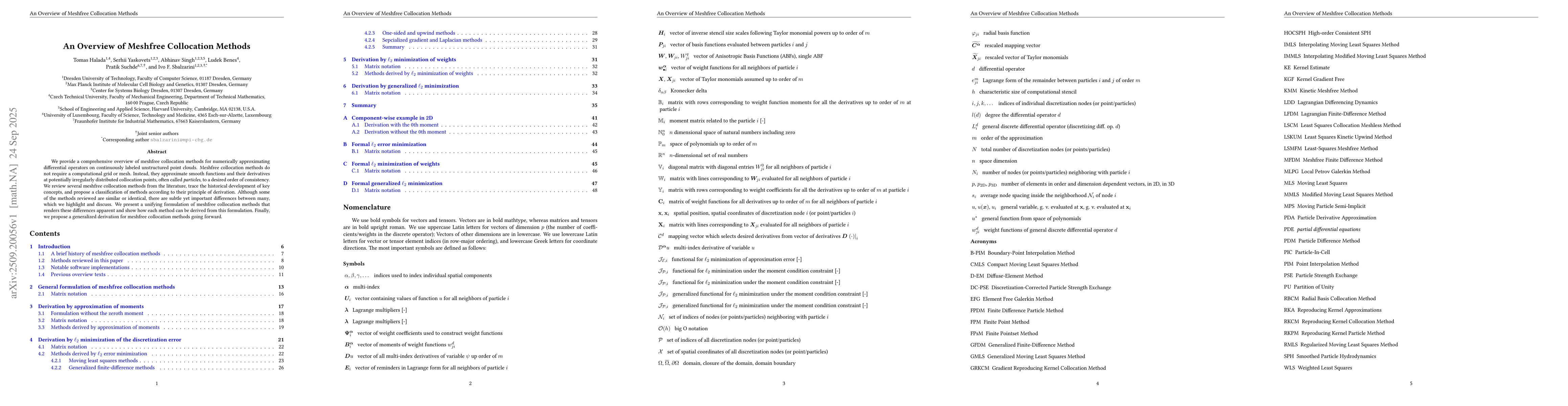Thumbnail for An Overview of Meshfree Collocation Methods