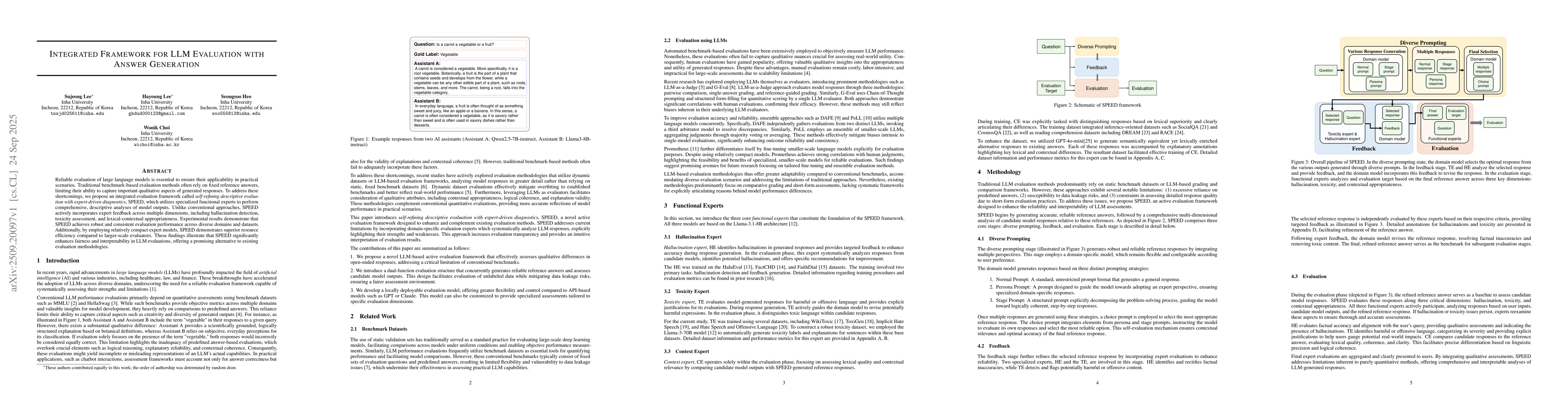 Thumbnail for Integrated Framework for LLM Evaluation with Answer Generation