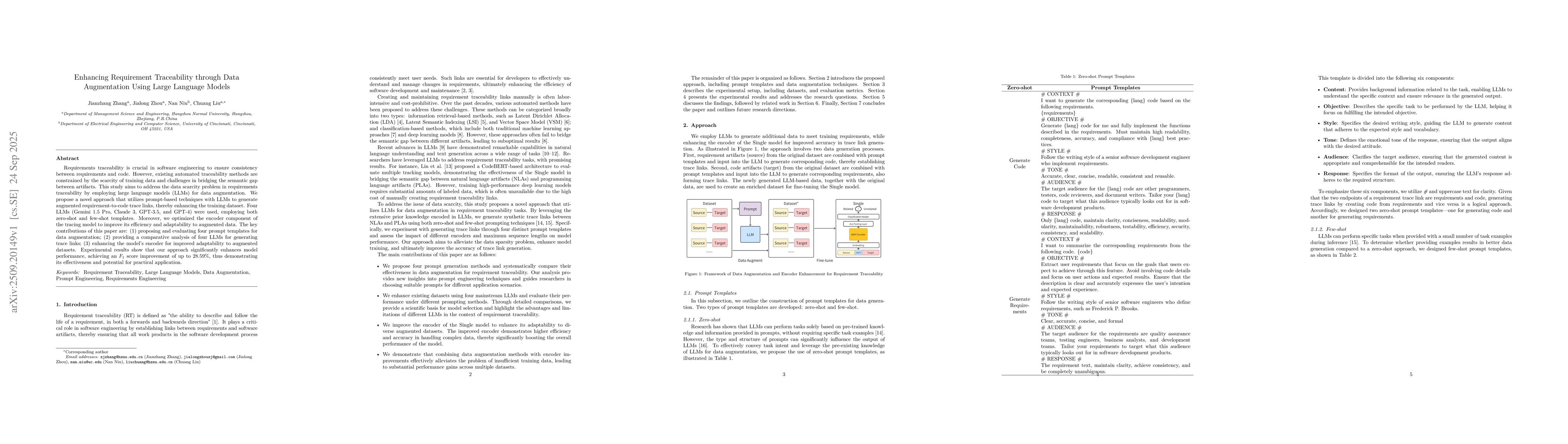Thumbnail for Enhancing Requirement Traceability through Data Augmentation Using Large
  Language Models