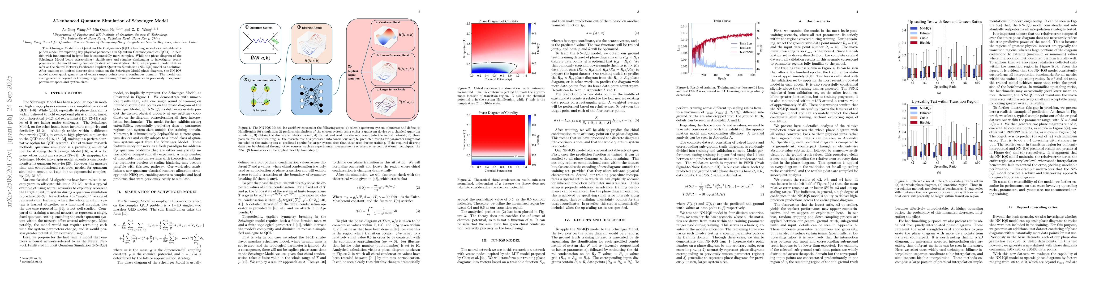Thumbnail for AI-enhanced Quantum Simulation of Schwinger Model