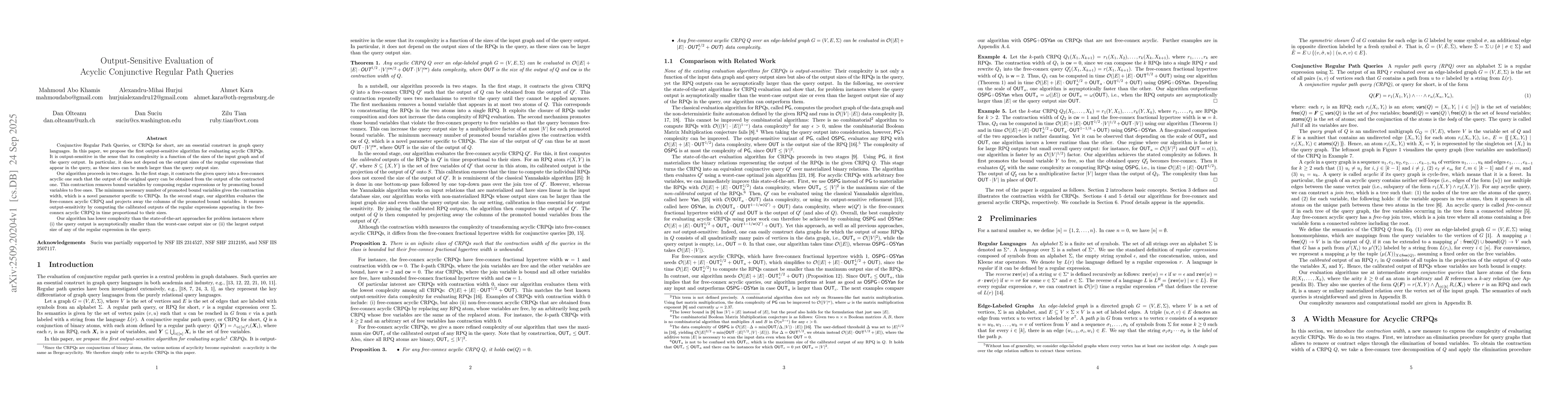 Thumbnail for Output-Sensitive Evaluation of Acyclic Conjunctive Regular Path Queries