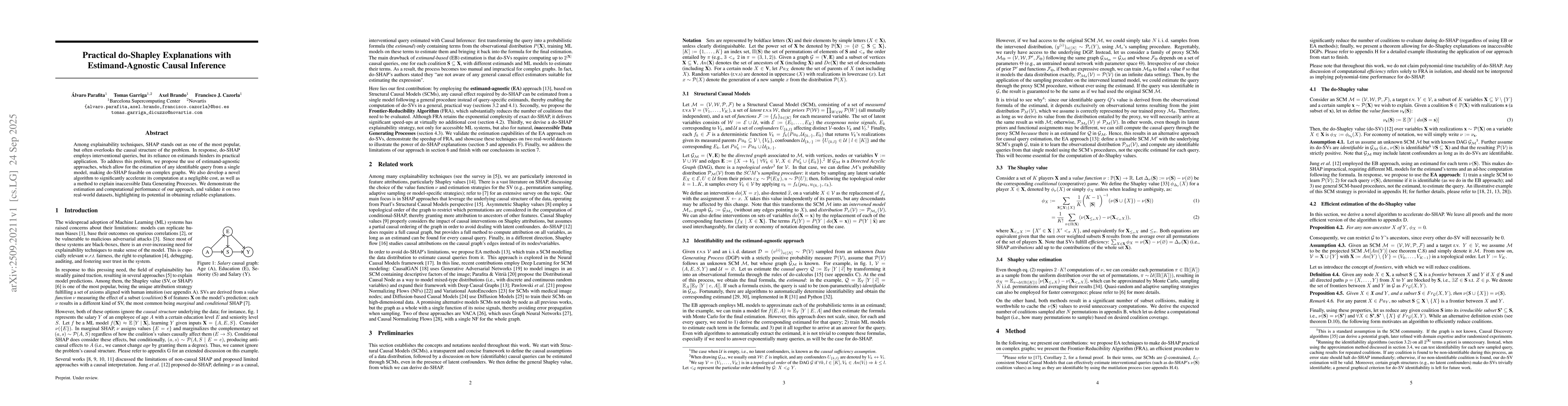 Thumbnail for Practical do-Shapley Explanations with Estimand-Agnostic Causal
  Inference