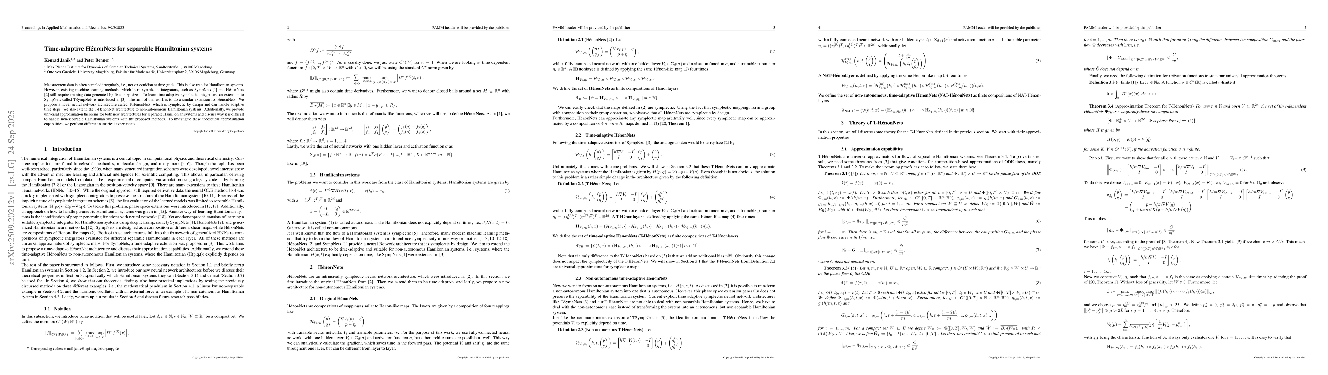 Thumbnail for Time-adaptive HénonNets for separable Hamiltonian systems