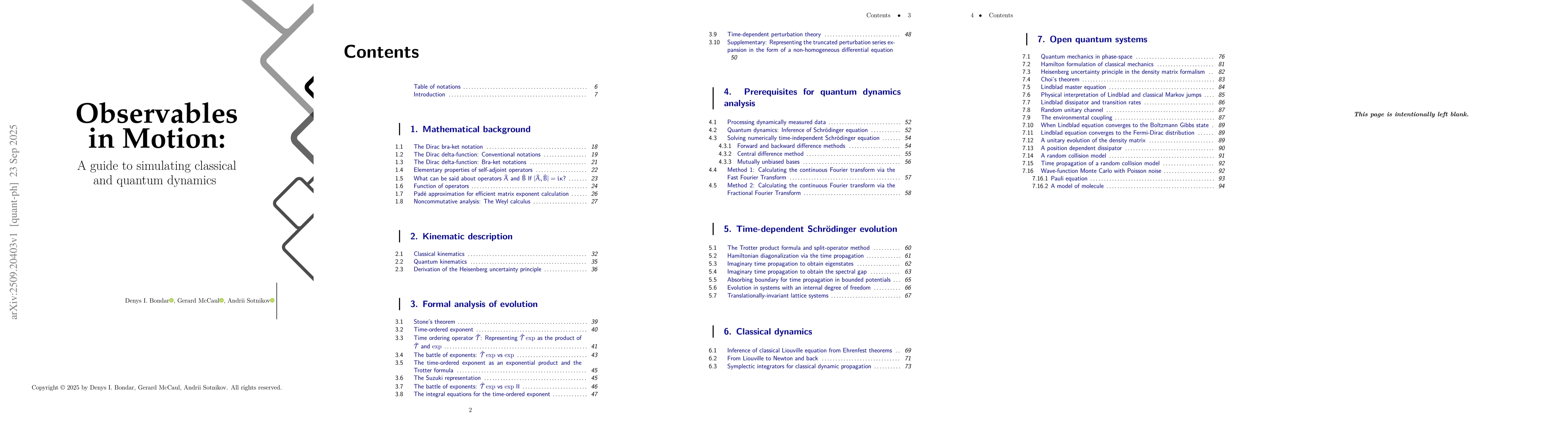 Thumbnail for Observables in Motion: A guide to simulating classical and quantum
  dynamics