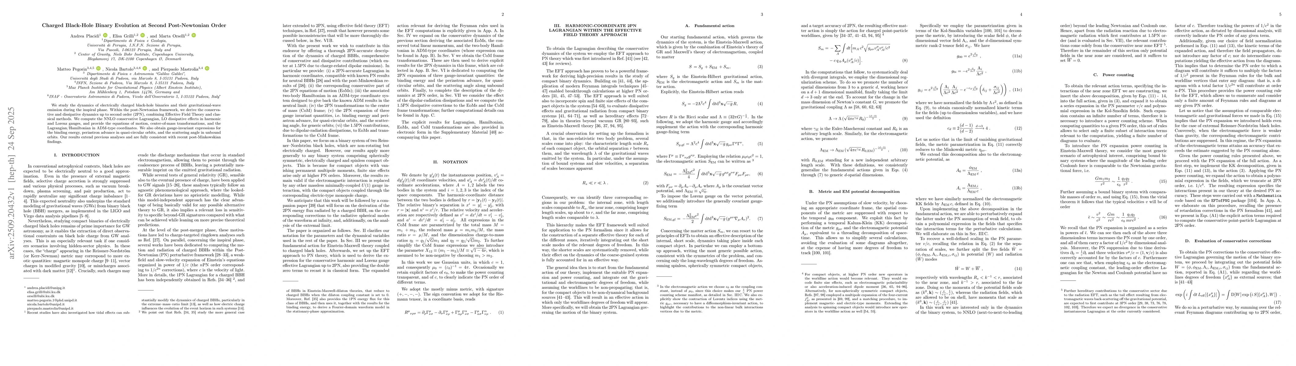 Thumbnail for Charged Black-Hole Binary Evolution at Second Post-Newtonian Order