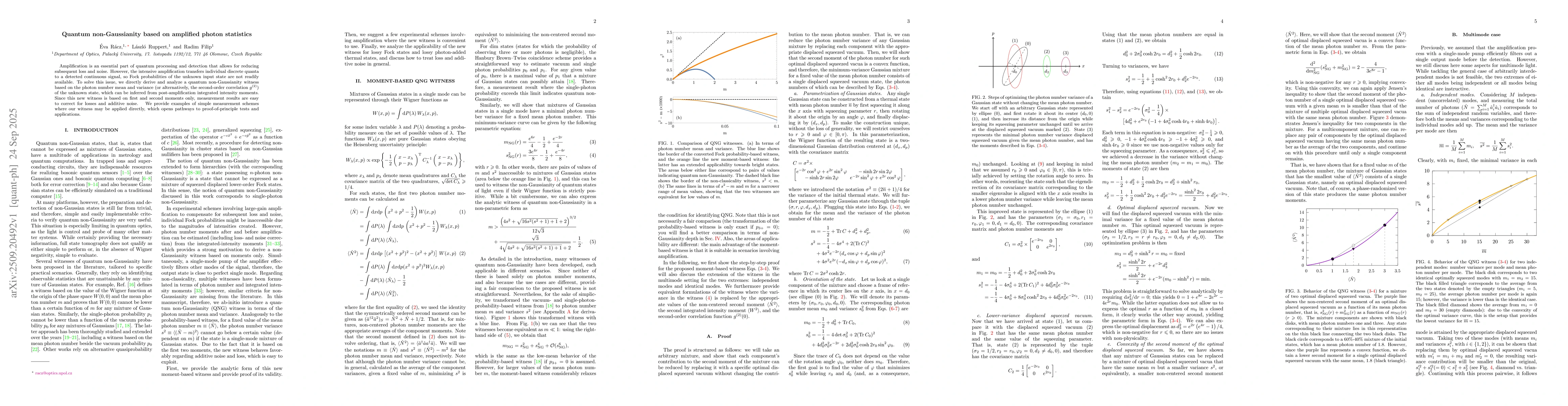 Thumbnail for Quantum non-Gaussianity based on amplified photon statistics