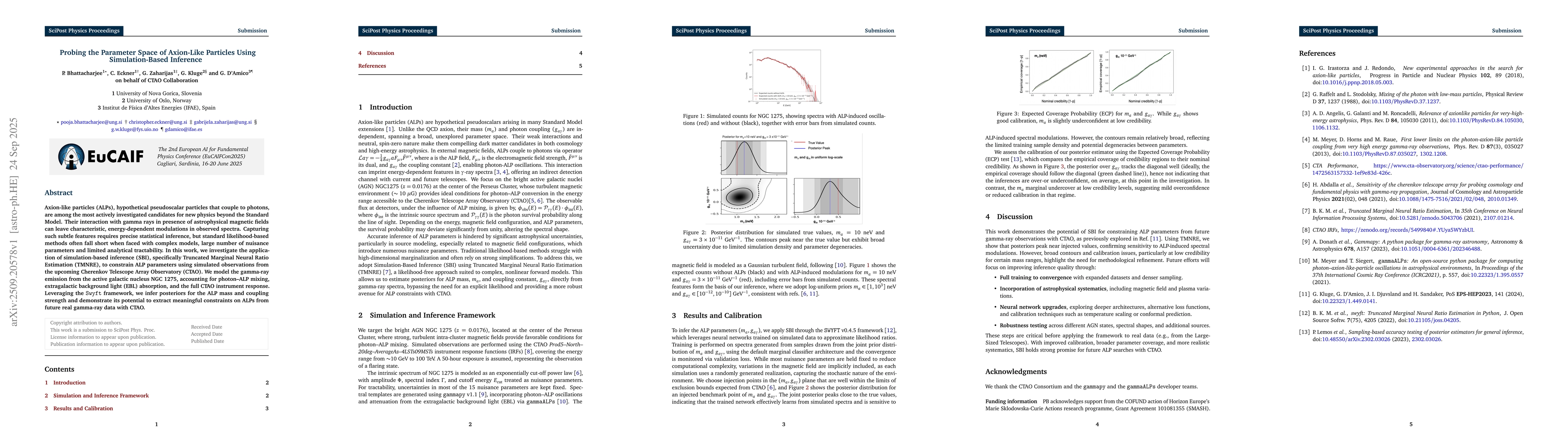 Thumbnail for Probing the Parameter Space of Axion-Like Particles Using
  Simulation-Based Inference