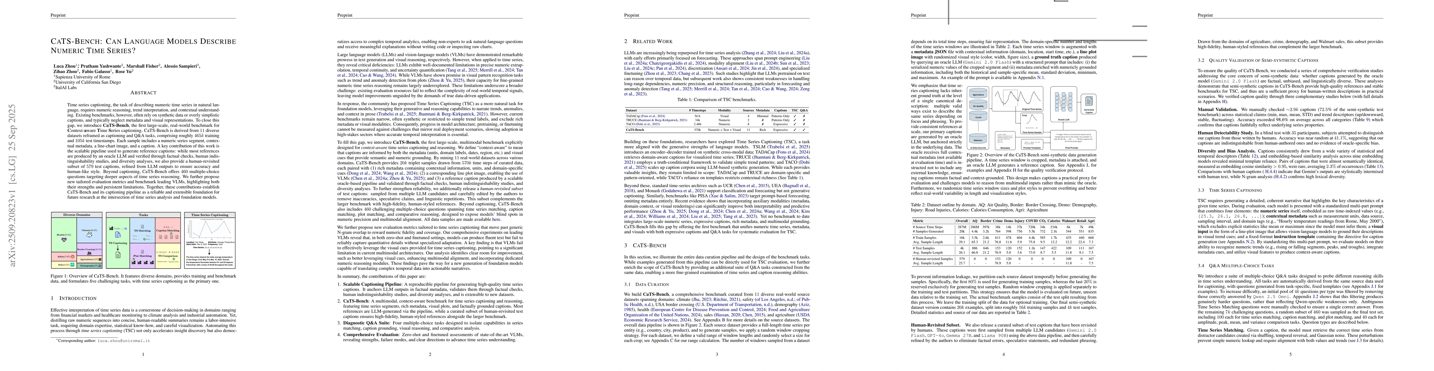 Thumbnail for CaTS-Bench: Can Language Models Describe Numeric Time Series?