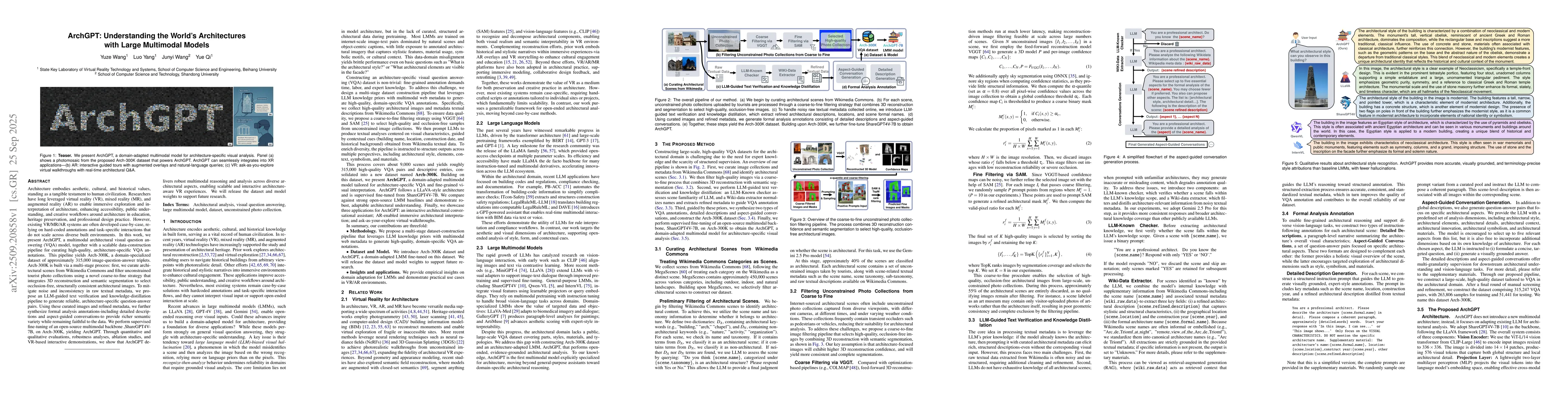 Thumbnail for ArchGPT: Understanding the World's Architectures with Large Multimodal
  Models