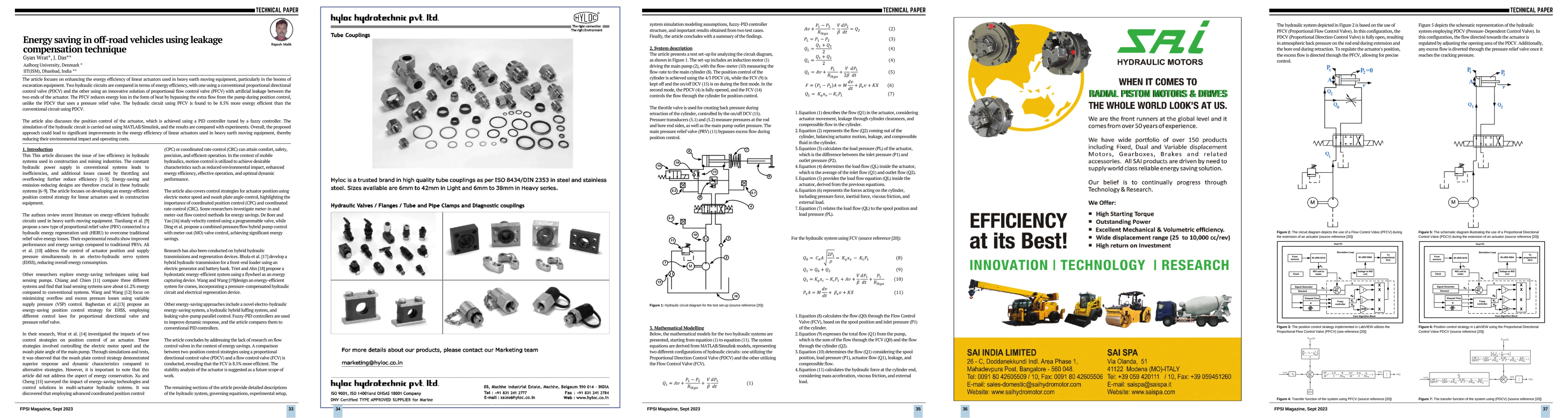 Thumbnail for Energy saving in off-road vehicles using leakage compensation technique