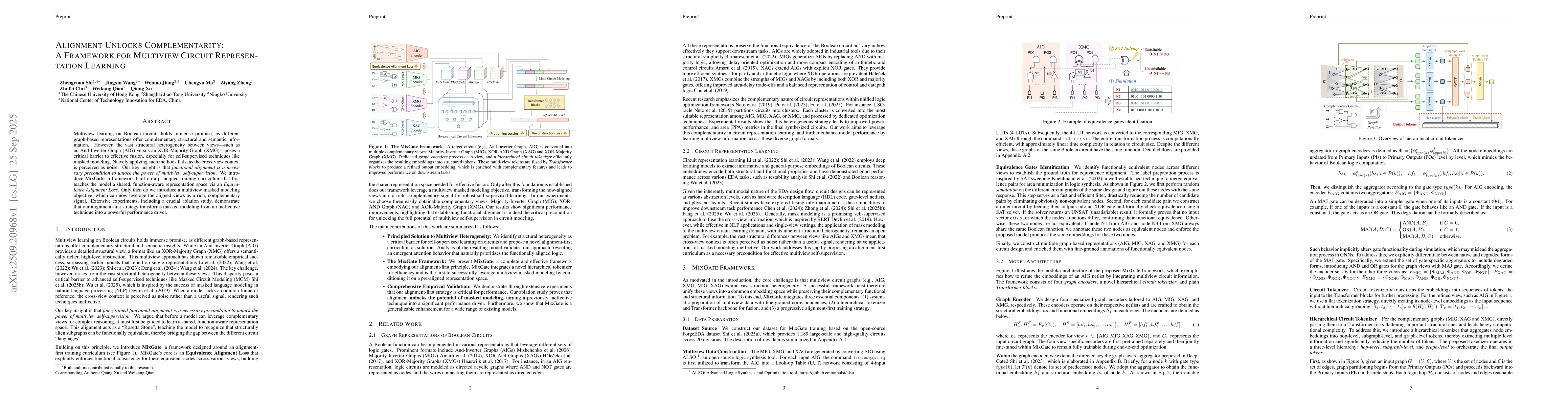 Thumbnail for Alignment Unlocks Complementarity: A Framework for Multiview Circuit
  Representation Learning