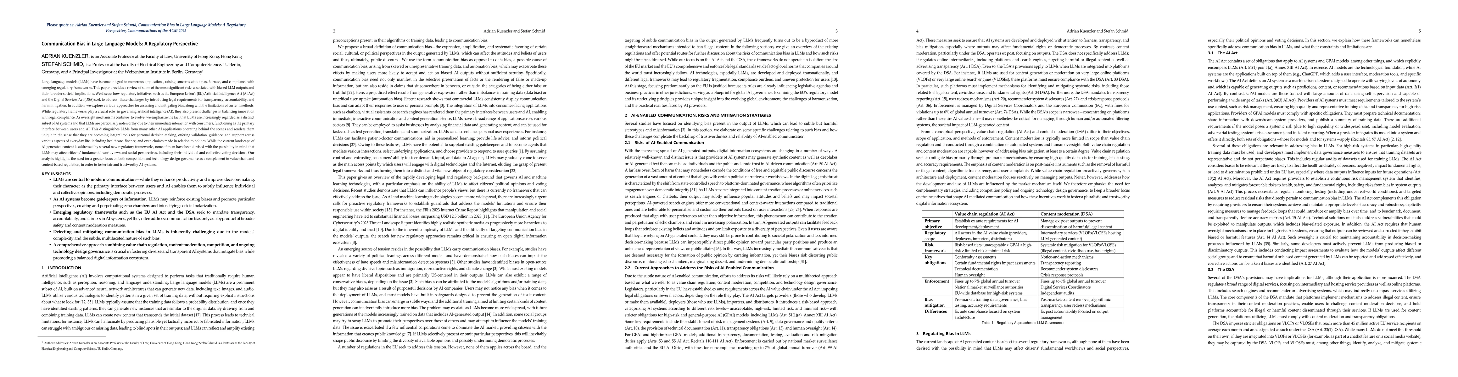 Thumbnail for Communication Bias in Large Language Models: A Regulatory Perspective