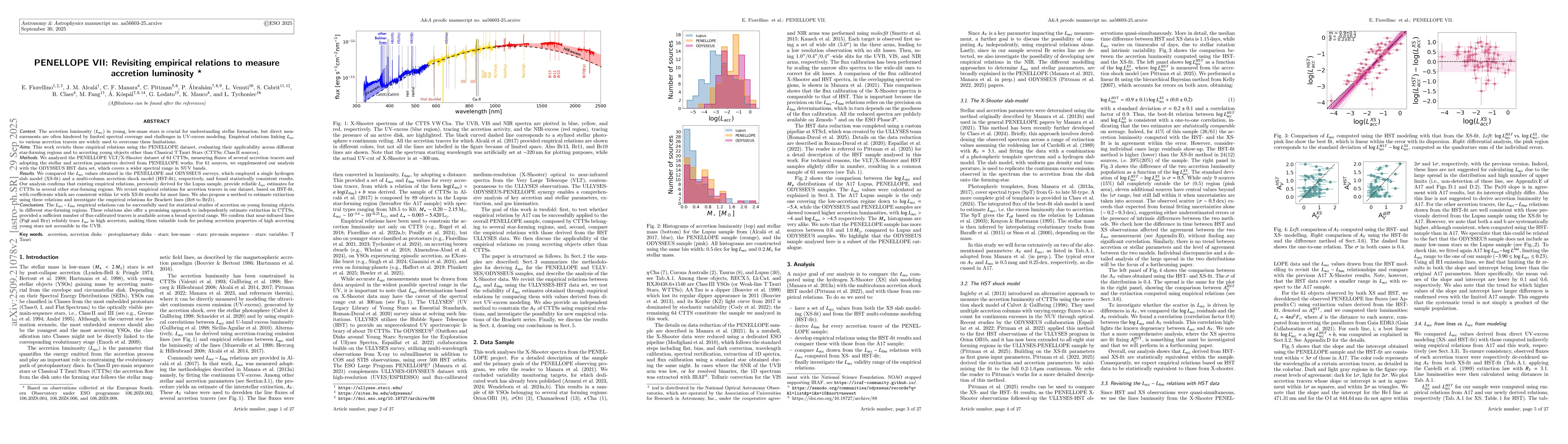 Thumbnail for PENELLOPE VIII: Revisiting empirical relations to measure accretion
  luminosity