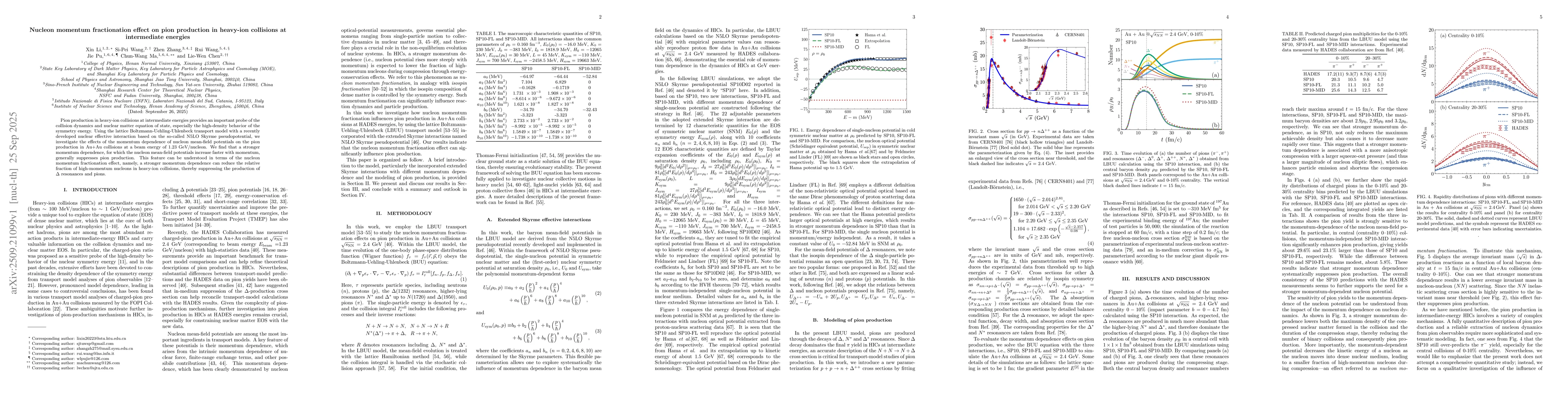 Thumbnail for Nucleon momentum fractionation effect on pion production in heavy-ion
  collisions at intermediate energies