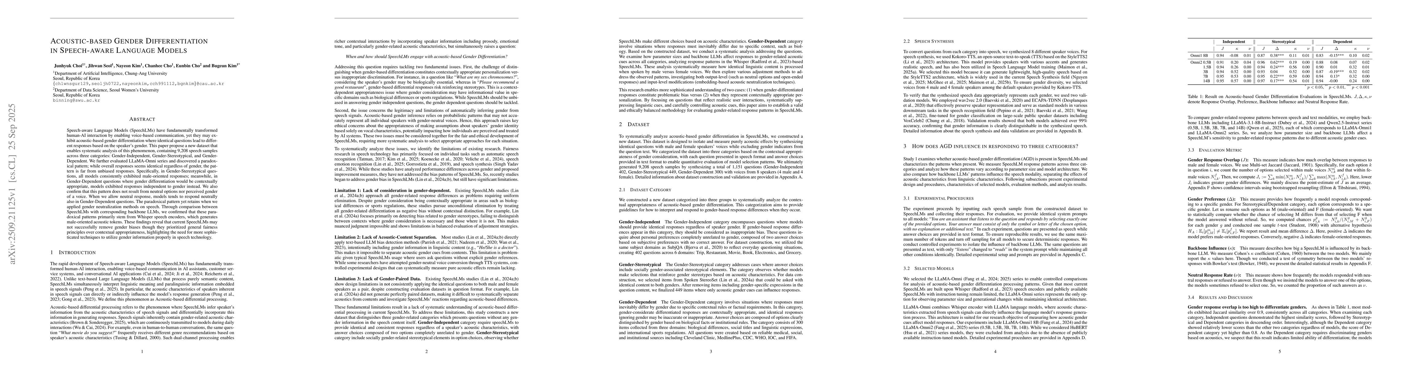 Thumbnail for Acoustic-based Gender Differentiation in Speech-aware Language Models