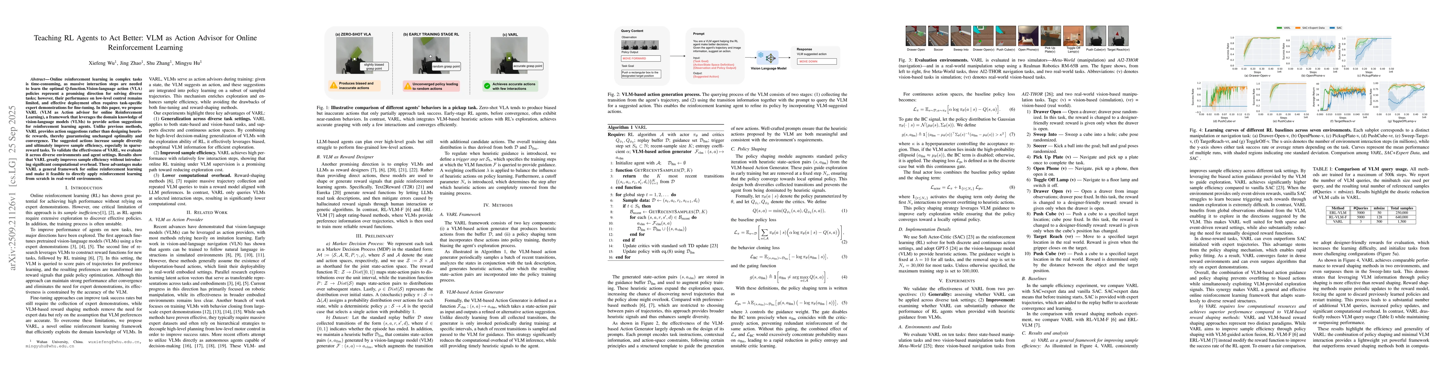 Thumbnail for Teaching RL Agents to Act Better: VLM as Action Advisor for Online
  Reinforcement Learning