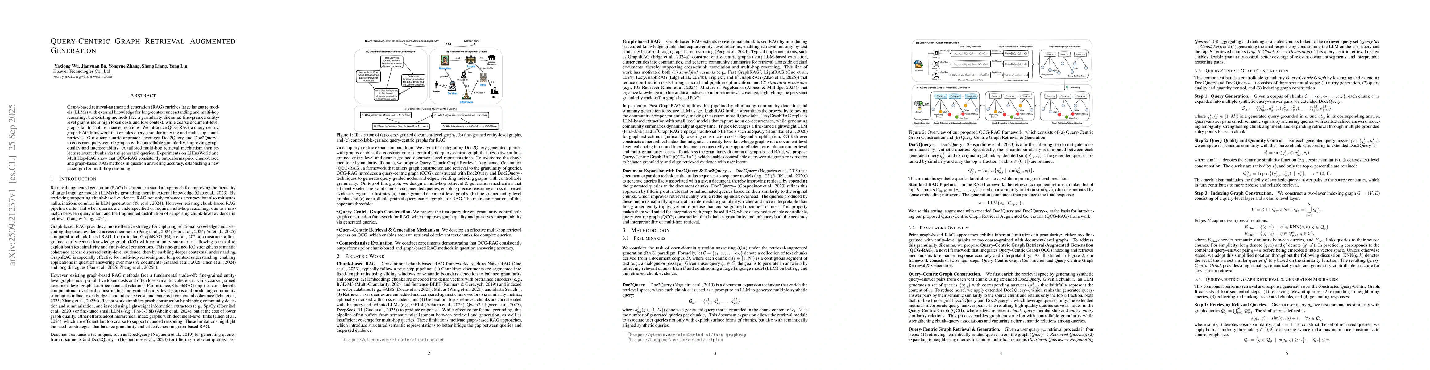 Thumbnail for Query-Centric Graph Retrieval Augmented Generation