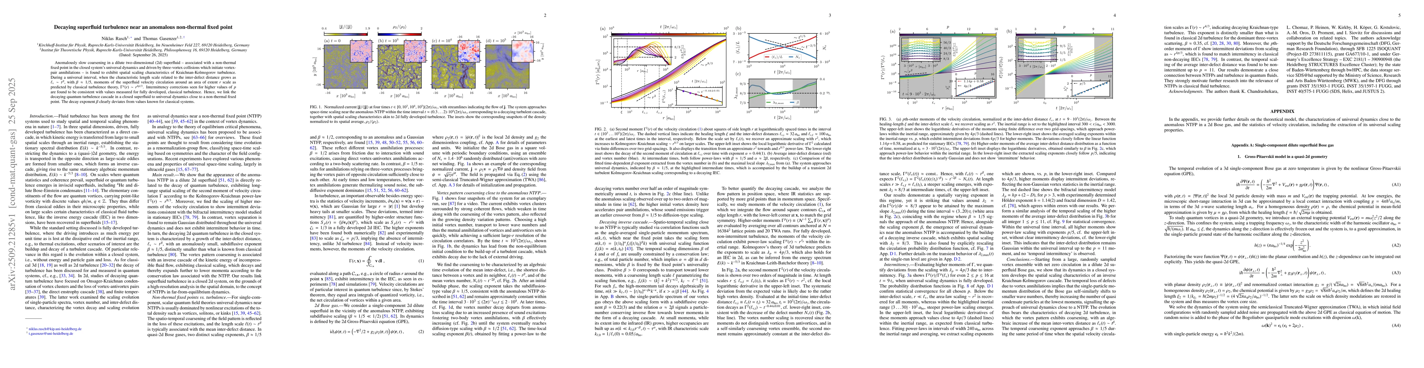 Thumbnail for Decaying superfluid turbulence near an anomalous non-thermal fixed point