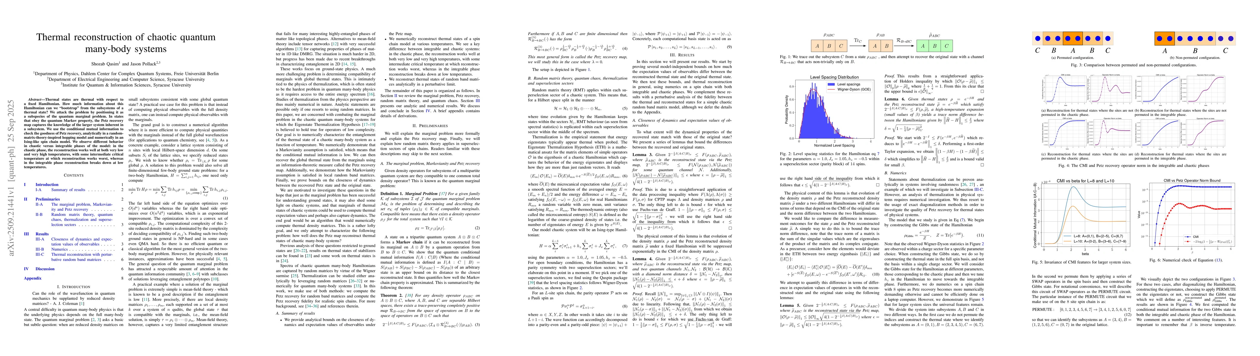 Thumbnail for Thermal reconstruction of chaotic quantum many-body systems